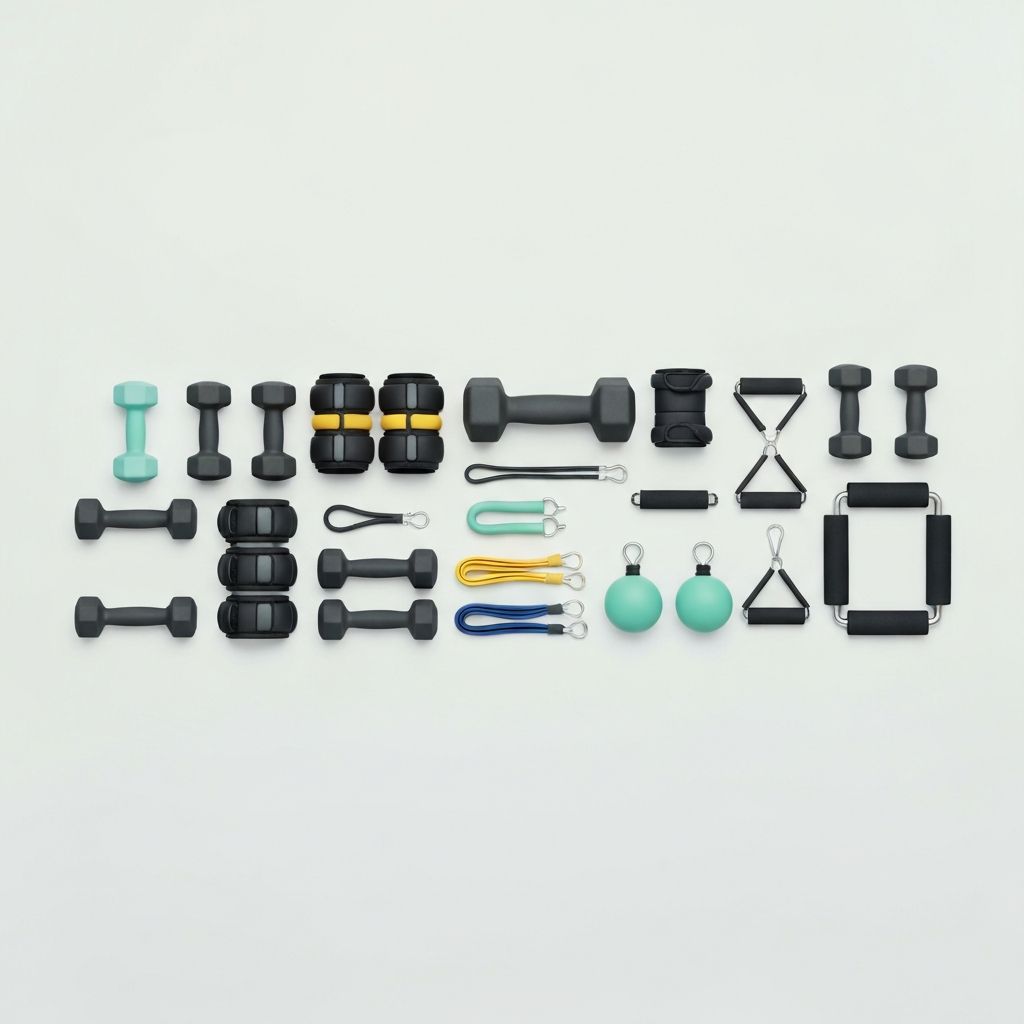 Heimtraining Gewichtszubehör